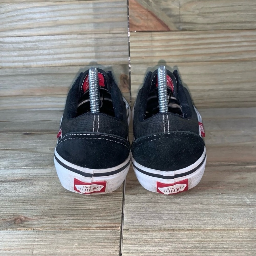 Vans Oldskool pro Skate shoes black white sneakers women's size 7.5 Men's 6 - Picture 2 of 5